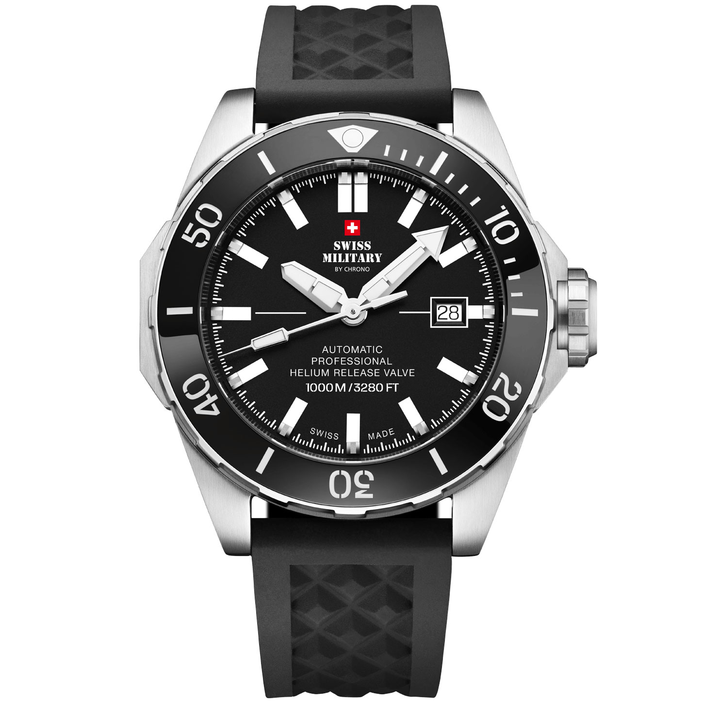 Часы Swiss Military Diver 1000m SMA34092.04